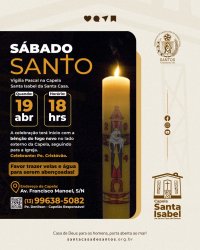 Programação Especial da Semana Santa na Capela Santa Isabel